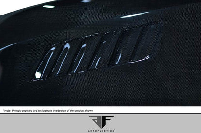 2007-2010 BMW 3 Series E92 2DR E93 Convertible Carbon AF-1 Hood - view 7