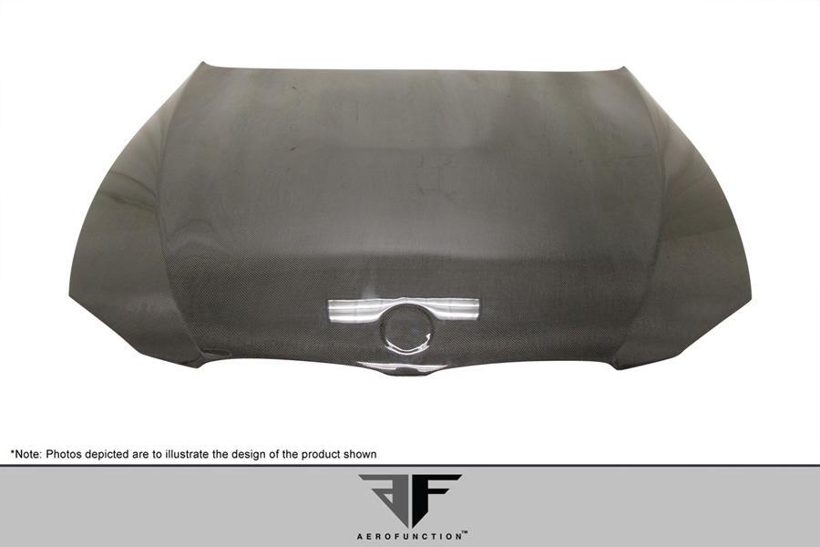 2007-2010 BMW 3 Series E92 2DR E93 Convertible Carbon AF-2 Hood - view 3