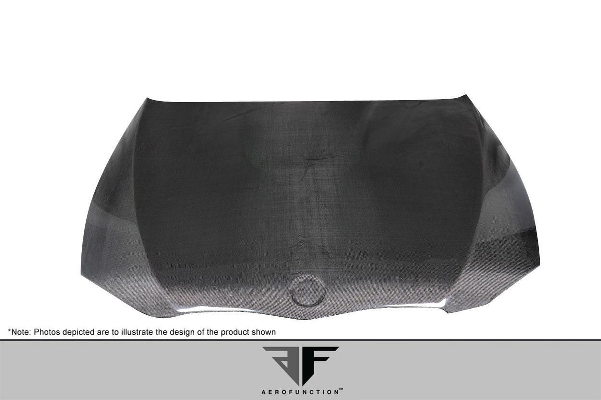 2007-2010 BMW 3 Series E92 2DR E93 Convertible Carbon AF-2 Hood - view 6