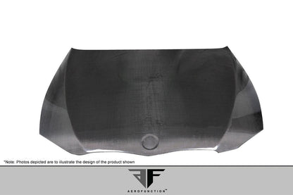 2007-2010 BMW 3 Series E92 2DR E93 Convertible Carbon AF-2 Hood - view 6
