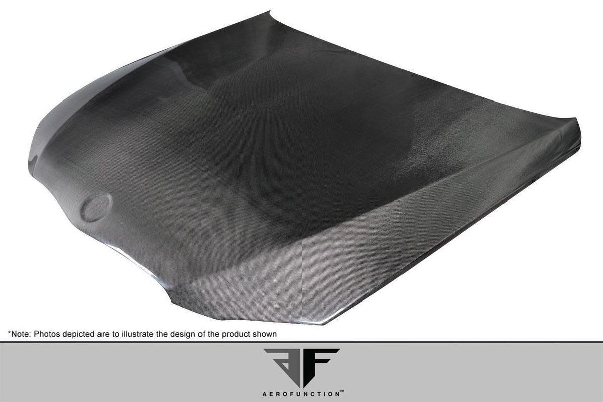 2007-2010 BMW 3 Series E92 2DR E93 Convertible Carbon AF-2 Hood - view 7