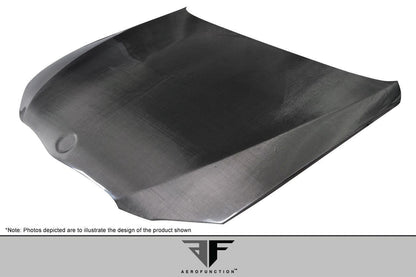2007-2010 BMW 3 Series E92 2DR E93 Convertible Carbon AF-2 Hood - view 7