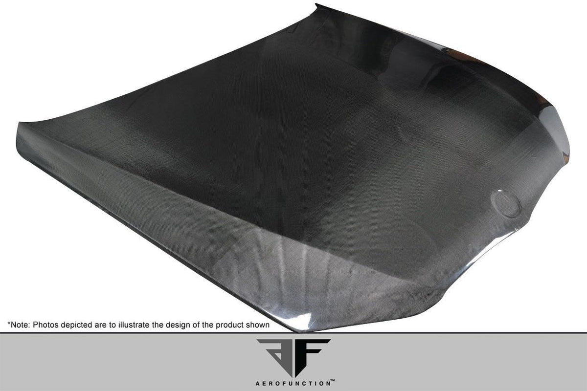 2007-2010 BMW 3 Series E92 2DR E93 Convertible Carbon AF-2 Hood - view 8