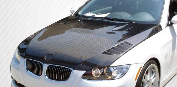 2007-2010 BMW 3 Series E92 2DR E93 Convertible Executive Hood, Carbon - view 1
