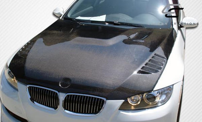 2007-2010 BMW 3 Series E92 2DR E93 Convertible Executive Hood, Carbon - view 2
