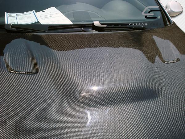 2007-2010 BMW 3 Series E92 2DR E93 Convertible Executive Hood, Carbon - view 3