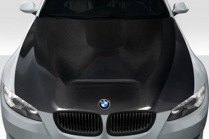 2007-2010 BMW 3 Series E92 2DR E93 Convertible GTS Look Hood, Carbon - view 1