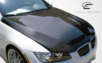 2007-2010 BMW 3 Series E92 2DR E93 Convertible OEM Look Hood, Carbon - view 6