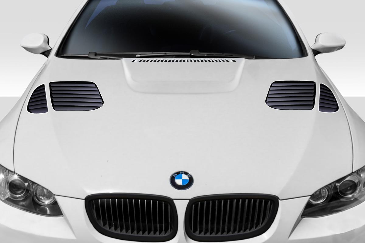 2007-2010 BMW 3 Series E92 2DR E93 Convertible GTR Hood, Fiberglass - view 1