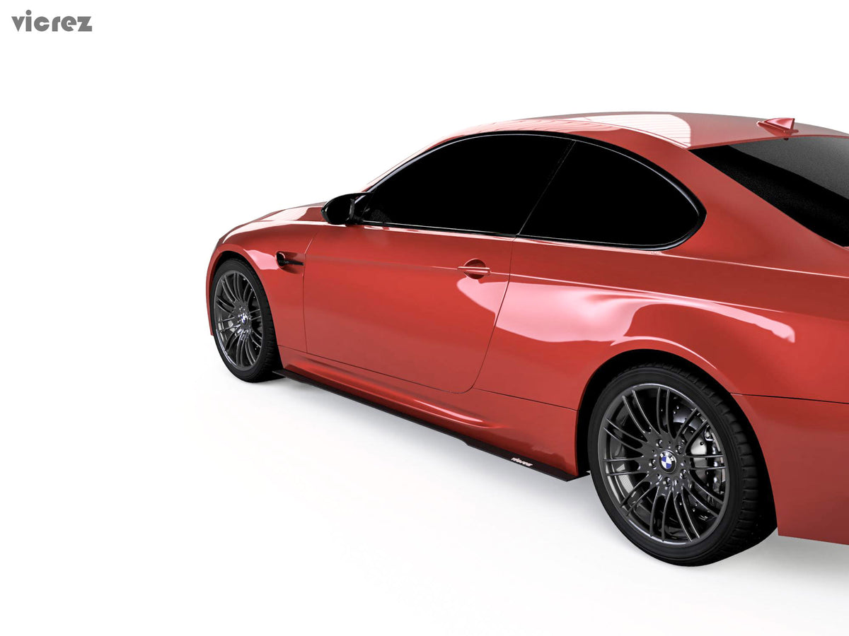 2007-2013 BMW 3 Series E90 E92 E93 M3 Side Skirt Splitters