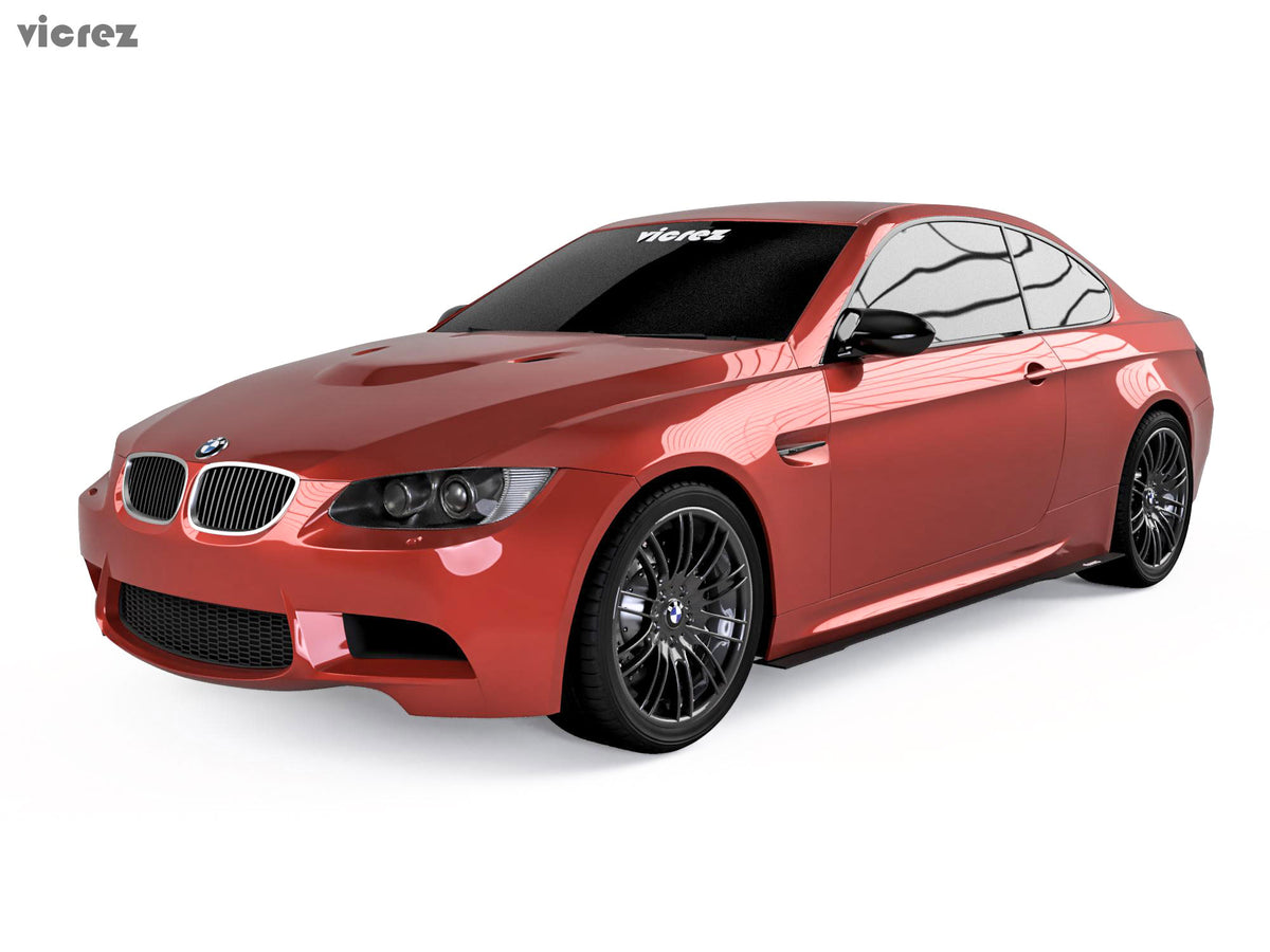 2007-2013 BMW 3 Series E90 E92 E93 M3 Side Skirt Splitters - view 3