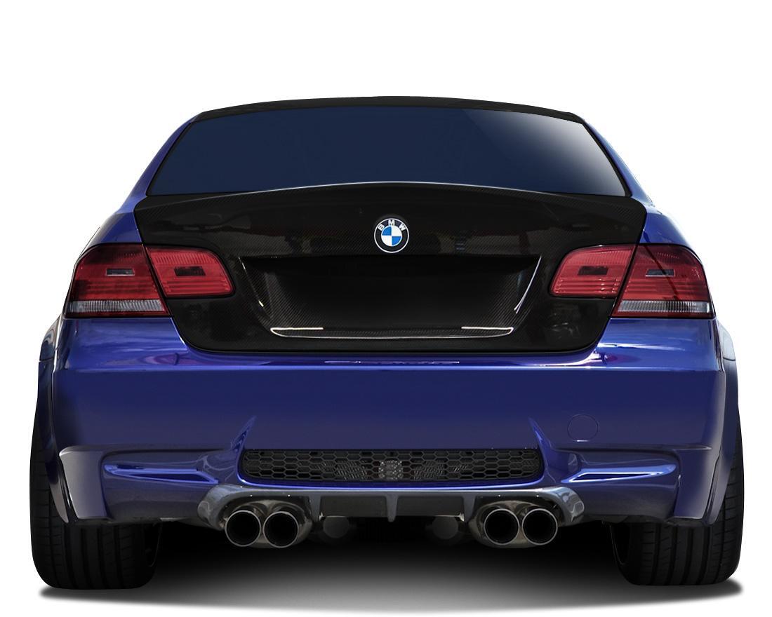 2007-2013 BMW 3 Series E92 2DR Carbon AF-3 Trunk Lid, Carbon Fiber - view 1