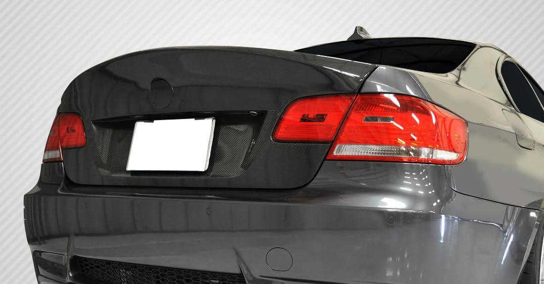 2007-2013 BMW 3 Series E92 2DR CSL Look Trunk, Carbon Fiber - view 1
