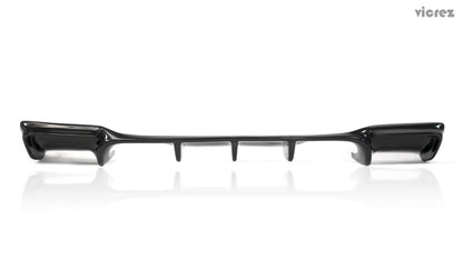 2007-2013 BMW M3 E92 E93 VZ Style Rear Diffuser, Carbon Fiber - view 3