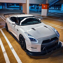 2007-2016 Nissan GT-R R35 VZ3 Front Bumper Lip Splitter - view 2