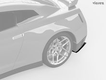 2007-2019 Nissan GT-R R35 LV Rear Bumper Side Splitters - view 2