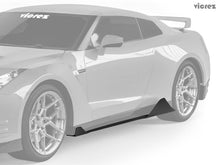 2007-2021 Nissan GT-R R35 VZ3 Side Skirt Splitters - view 2