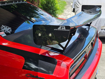 GTC-300 67" Carbon Fiber Adjustable Wing-2008-2015 Dodge Challenger