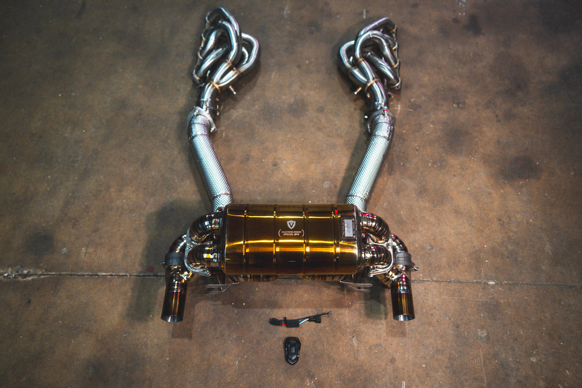 2008-2009 Ferrari F430 Scuderia / 16M Valved Sport Exhaust System