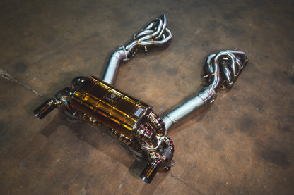 2008-2009 Ferrari F430 Scuderia / 16M Valved Sport Exhaust System