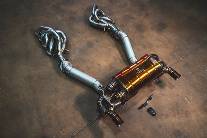 2008-2009 Ferrari F430 Scuderia / 16M Valved Sport Exhaust System