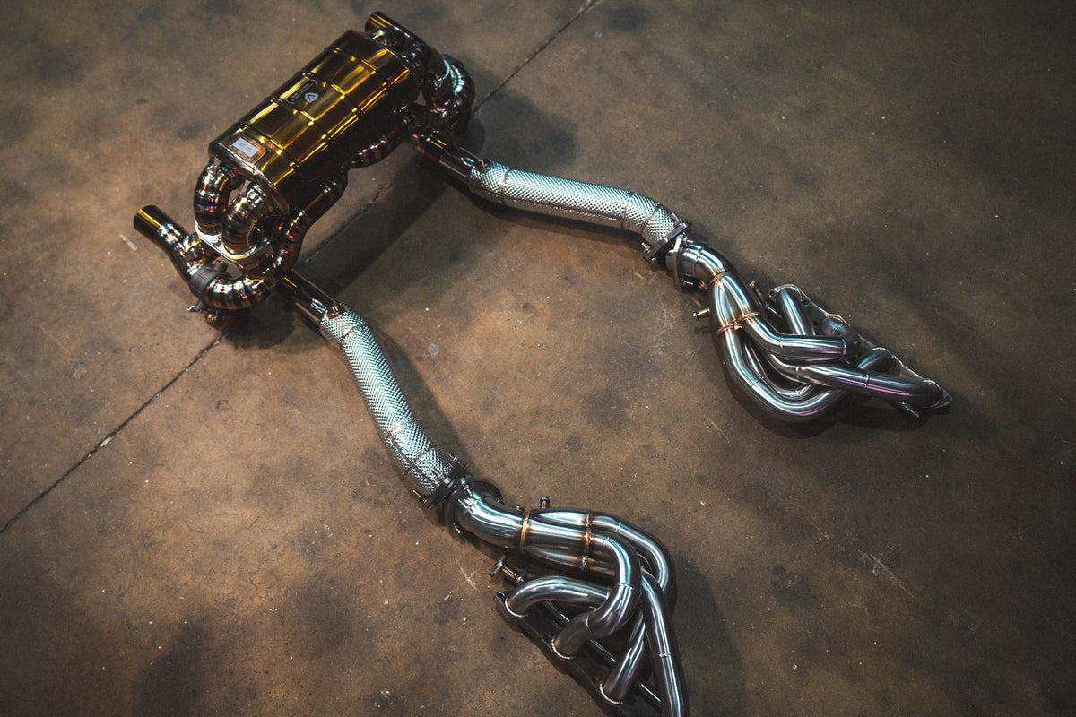 2008-2009 Ferrari F430 Scuderia / 16M Valved Sport Exhaust System