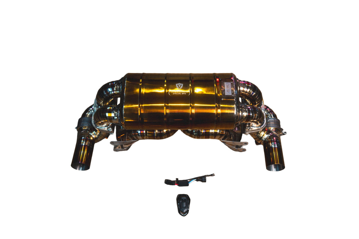 2008-2009 Ferrari F430 Scuderia / 16M Valved Sport Exhaust System