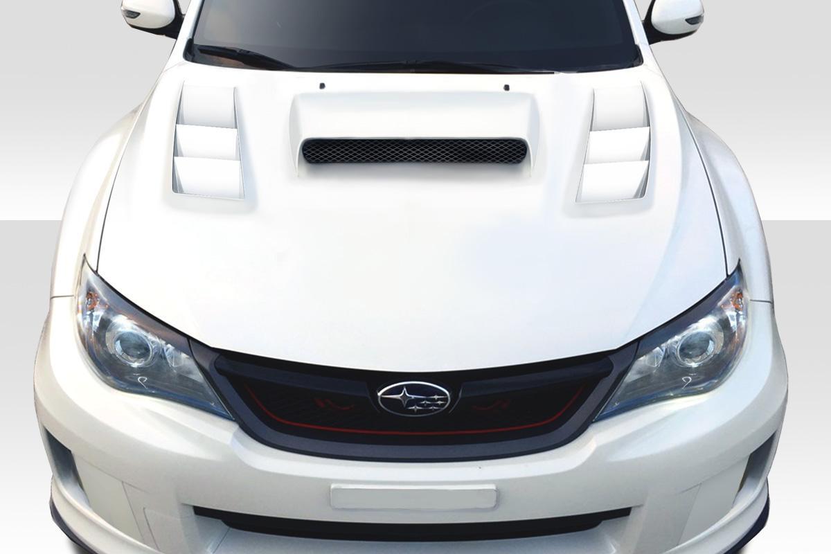 2008-2011 Subaru Impreza 2008-2014 WRX STI C-1 Hood, Fiberglass - view 1