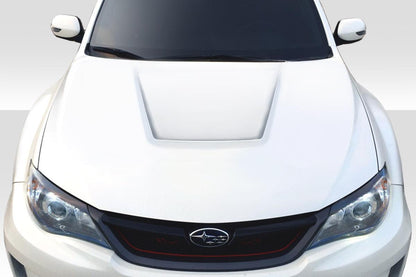 2008-2011 Subaru Impreza 2008-2014 WRX STI Vortex Hood, Fiberglass - view 1