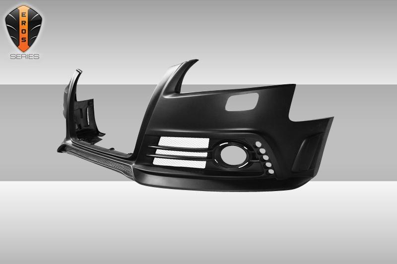 2008-2012 Audi A5 S5 B8 Eros Version 1 Front Bumper Cover, Fiberglass - view 3