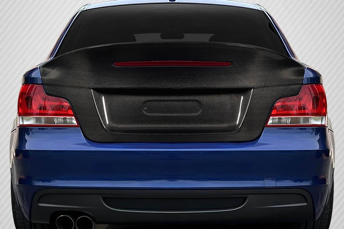 2008-2013 BMW 1 Series / 1M Coupe E82 CSL Look Trunk, Carbon Fiber - view 1