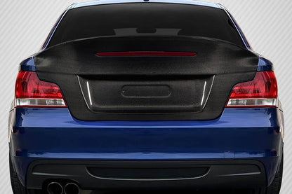 2008-2013 BMW 1 Series / 1M Coupe E82 CSL Look Trunk, Carbon Fiber - view 1
