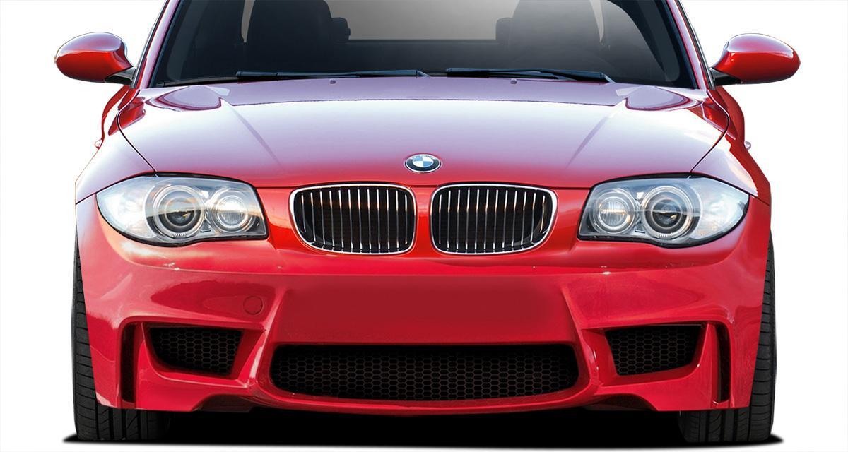 2008-2013 BMW 1 Series E82 E88 AF-1 Front Bumper Cover, Fiberglass - view 1