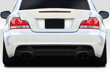 2008-2013 BMW 1 Series E82 E88 M Tech Rear Diffuser, Fiberglass - view 1