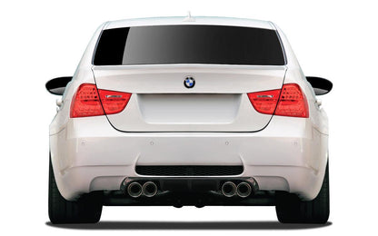 2008-2013 BMW M3 E90 4DR Carbon AF-1 Rear Diffuser, Carbon Fiber - view 1
