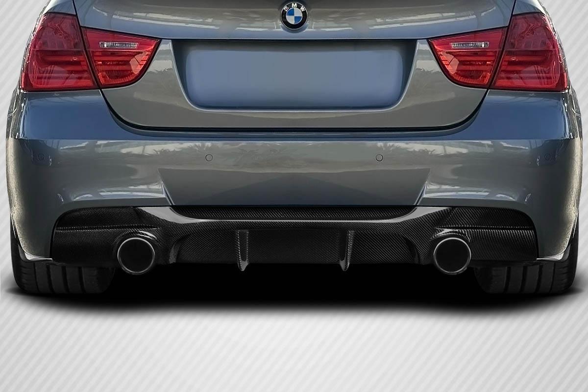2008-2013 BMW M3 E90 E92 E93 Novarix Rear Diffuser, Carbon Fiber - view 1