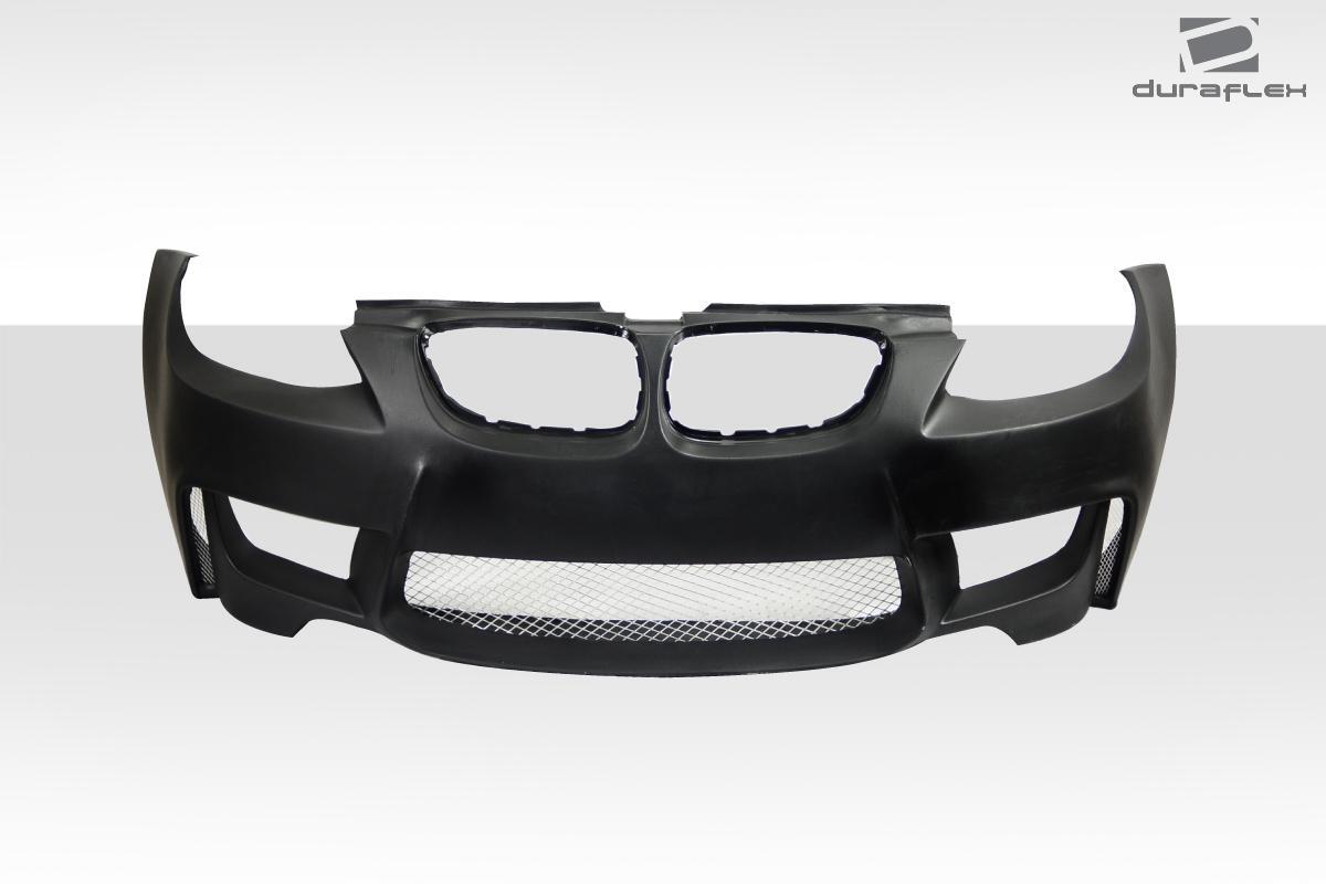 2008-2013 BMW M3 E90 E92 E93 1M Look Front Bumper Cover, Fiberglass - view 3