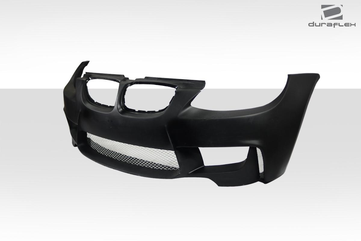 2008-2013 BMW M3 E90 E92 E93 1M Look Front Bumper Cover, Fiberglass - view 4
