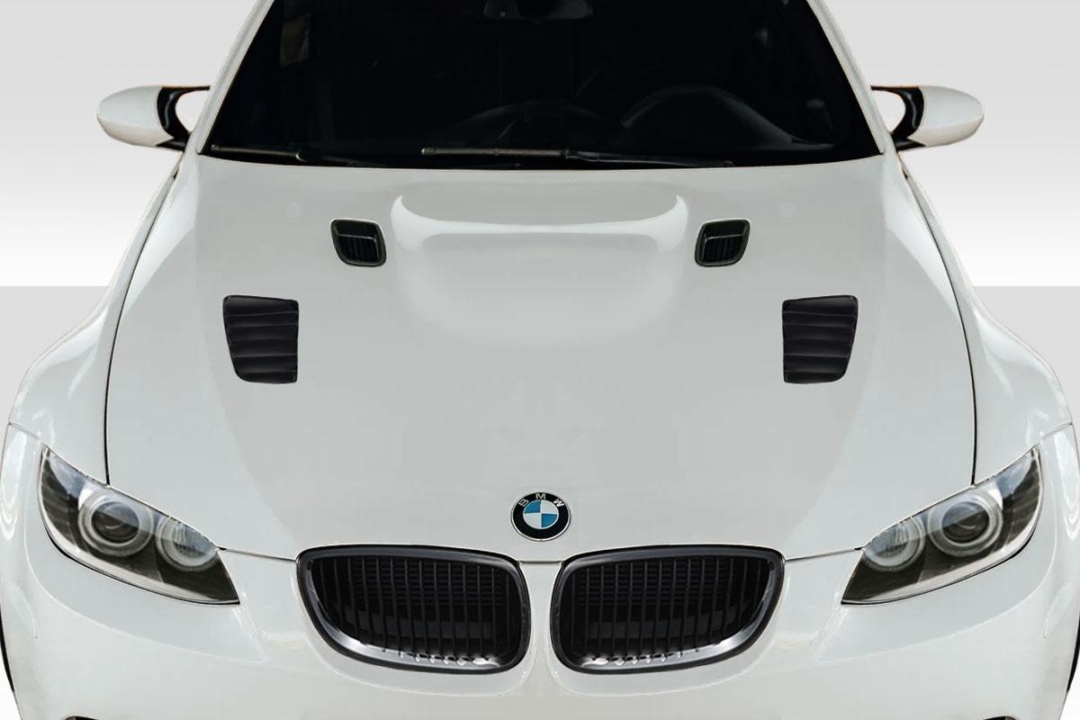 2008-2013 BMW M3 E90 E92 E93 AF1 Hood, Fiberglass - view 1