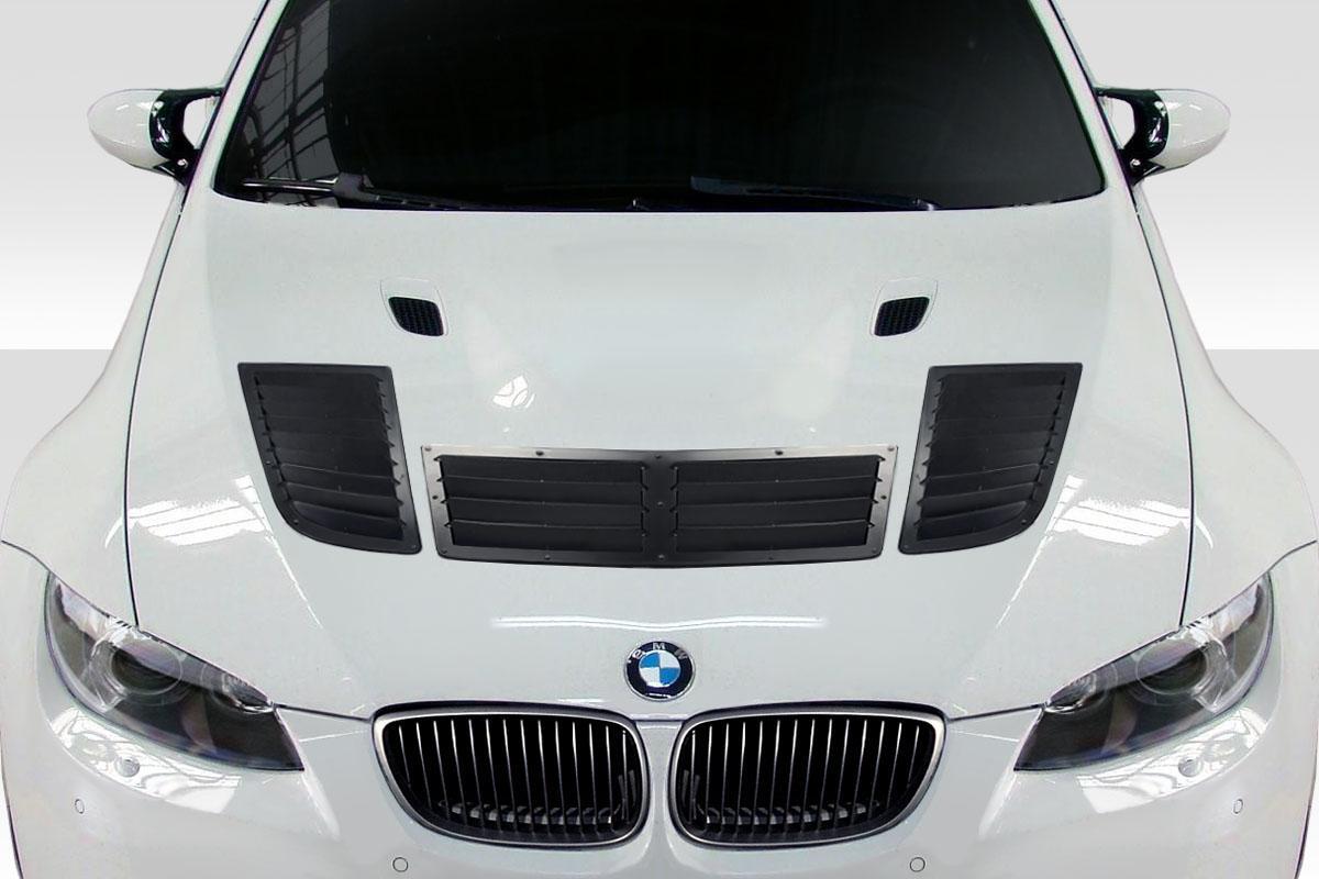 2008-2013 BMW M3 E90 E92 E93 GT1 Hood Vents, Fiberglass - view 1