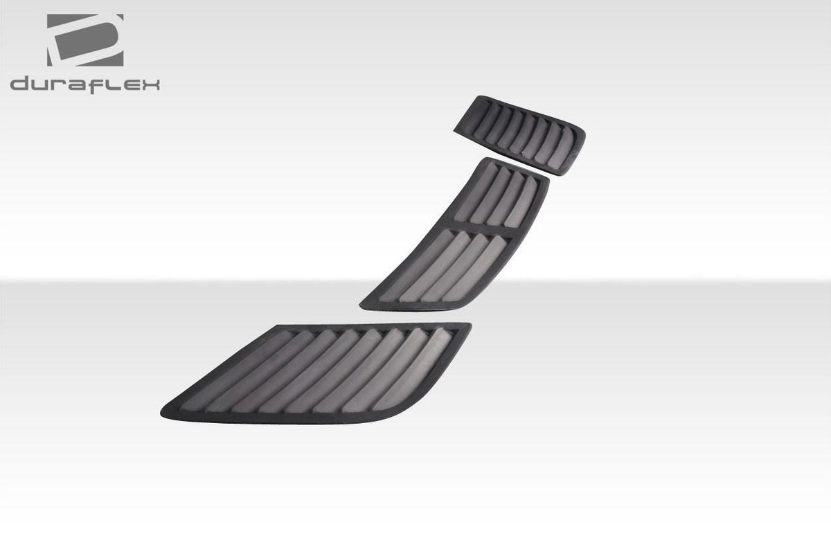 2008-2013 BMW M3 E90 E92 E93 GT1 Hood Vents, Fiberglass - view 3