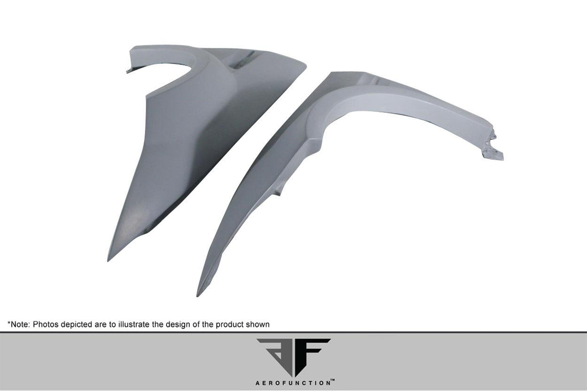 2008-2013 BMW M3 E92 2DR Coupe AF-5 Wide Body Front Fenders - view 3