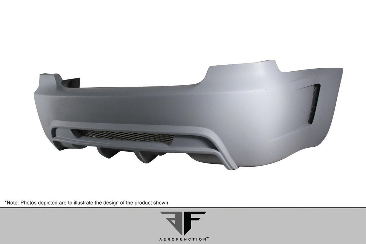 2008-2013 BMW M3 E92 2DR Coupe AF-5 Wide Body Rear Bumper, Fiberglass - view 4