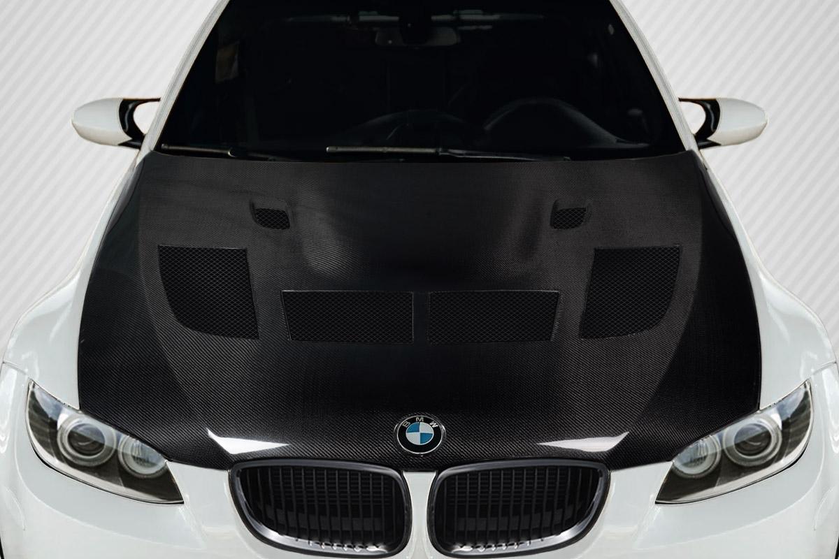 2008-2013 BMW M3 E92 E93 Iceman Hood, Carbon Fiber - view 1