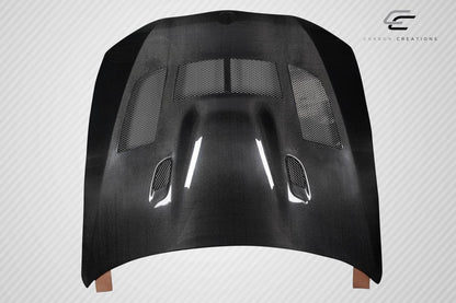 2008-2013 BMW M3 E92 E93 Iceman Hood, Carbon Fiber - view 4