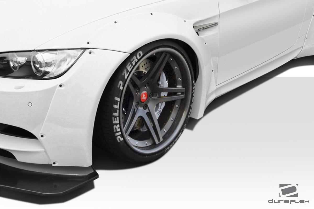 2008-2013 BMW M3 E92 E93 Circuit Wide Body Front Fender Flares - view 2