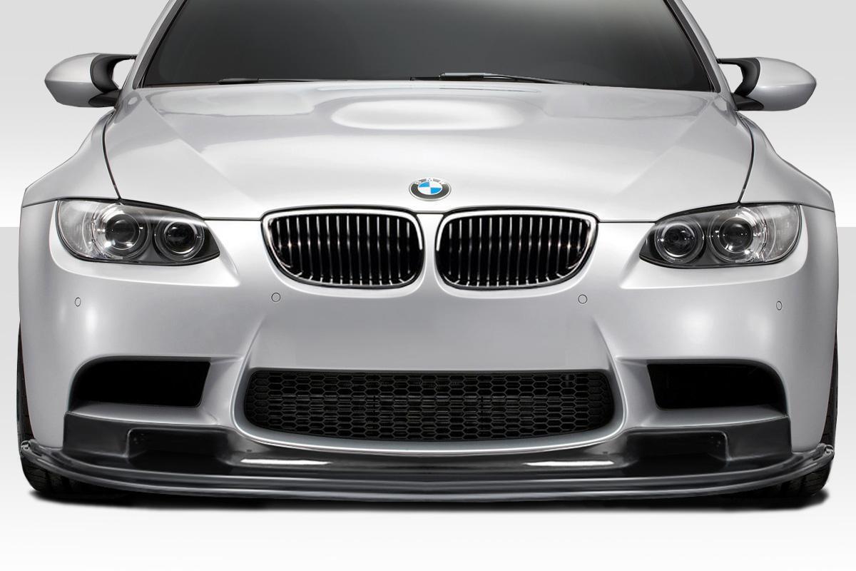 2008-2013 BMW M3 E92 E93 E90 AK2 Front Lip Under Spoiler, Fiberglass - view 1