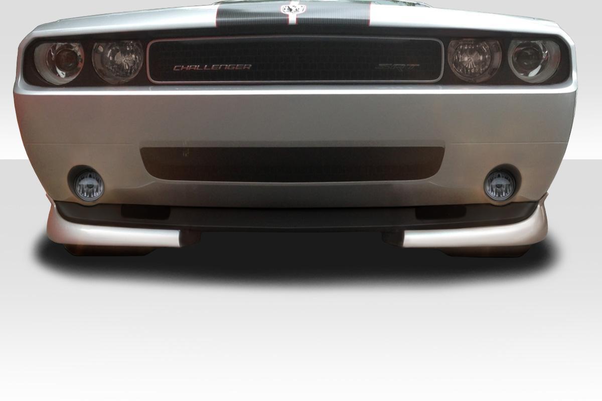 2008-2014 Dodge Challenger CVX Front Lip Splitter, Fiberglass - view 1