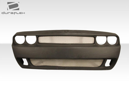 2008-2014 Dodge Challenger Hellcat Look Front Bumper, Fiberglass - view 3