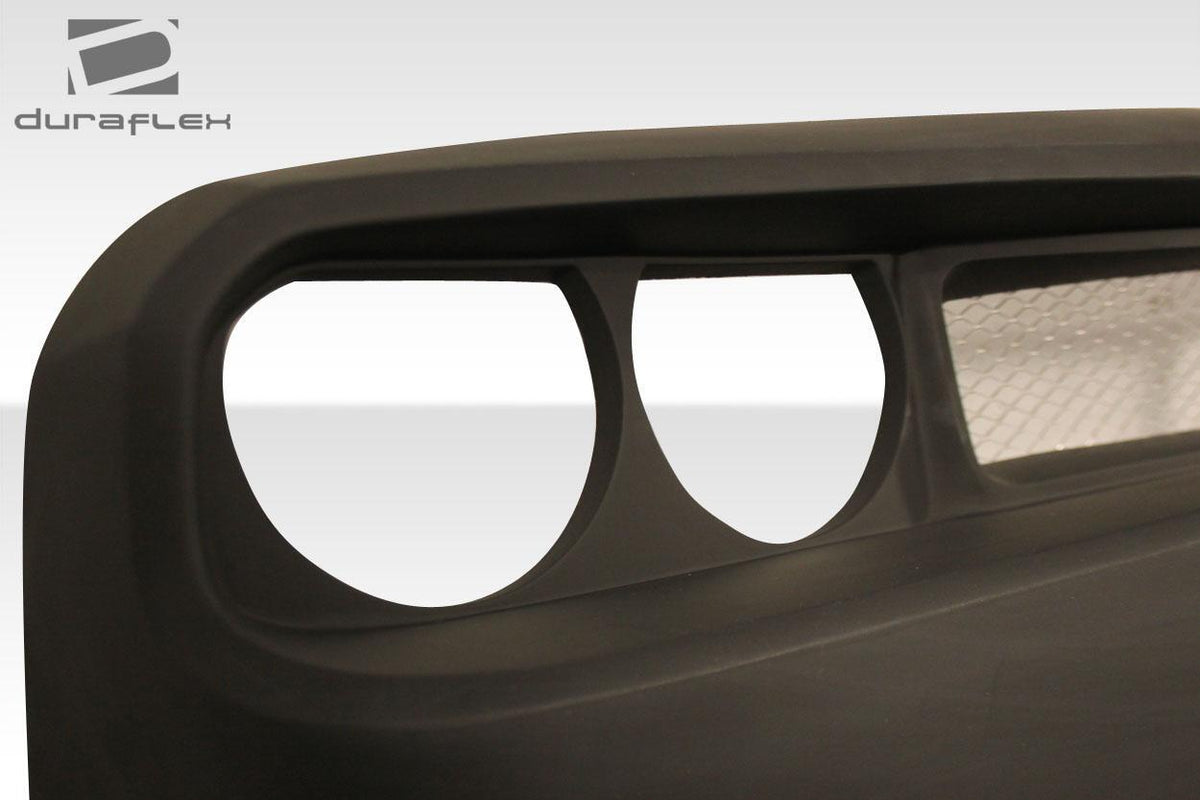 2008-2014 Dodge Challenger Hellcat Look Front Bumper, Fiberglass - view 5